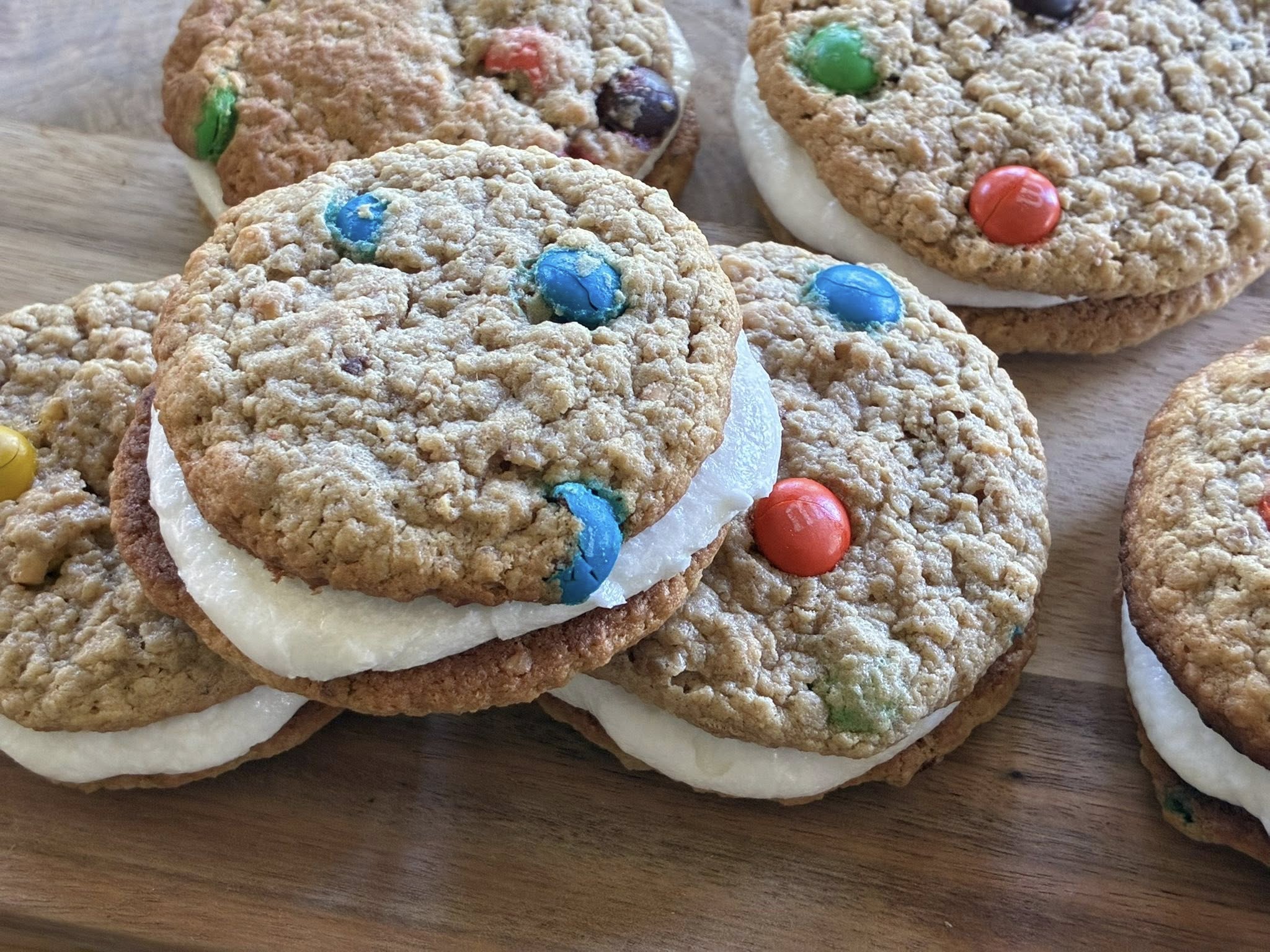 Fresh baked cookie sandwiches from Silver Lake Farm Market